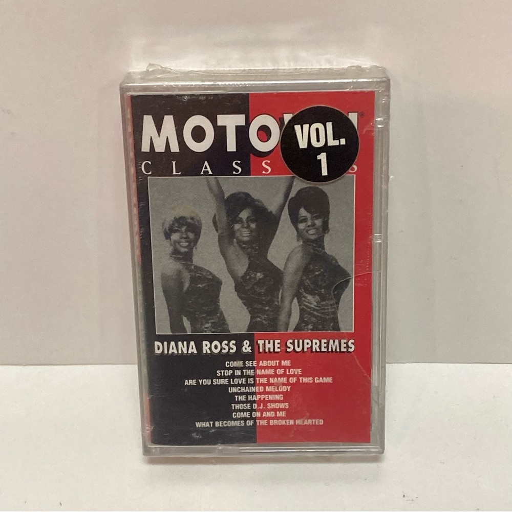 New MOTOWN Classics Diana Ross & Tye Supremes Cassette Tape Unopened